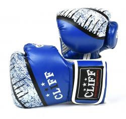 Перчатки бокс RING 3028 (FLEX) синие