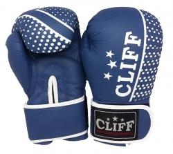 Перчатки бокс KNOCKOUT (Microfiber) синие Перчатки бокс KNOCKOUT (Microfiber) синие
