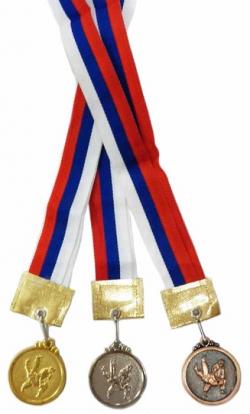 Медаль Борьба d-40 / 53мм (золото, серебро, бронза)
