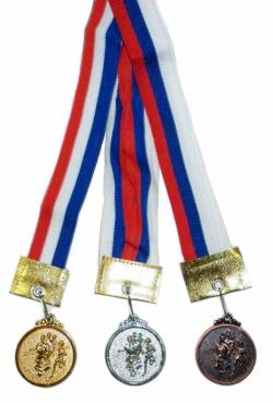 Медаль Легкая атлетика d-40 мм (золото, серебро, бронза)
