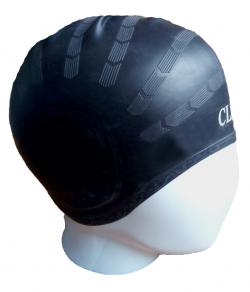 Шапочка для плавания CS06 силиконовая черная
