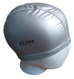 Шапочка для плавания PU CLIFF серая Шапочка для плавания PU CLIFF серая