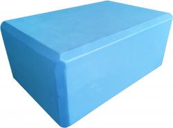 Блок для йоги 23х15х10см 200гр синий