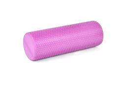 Валик для йоги EVA 45x15см розовый