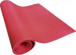Коврик для йоги 6 (173х61х0,6см) без чехла, цвет: красный