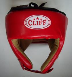 Шлем боксерский CLIFF ULI-5001 открытый (FLEX) красный Шлем боксерский CLIFF ULI-5001 открытый (FLEX) красный