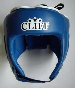 Шлем боксерский CLIFF CS-500 открытый (PVC) синий Шлем боксерский CLIFF CS-500 открытый (PVC) синий