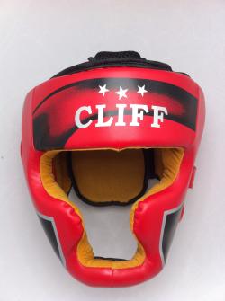 Шлем боксерский CLIFF ULTRA FIGHTER открытый (FLEX) красный Шлем боксерский CLIFF ULTRA FIGHTER открытый (FLEX) красный
