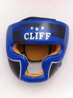 Шлем боксерский CLIFF ULTRA FIGHTER открытый (FLEX) синий Шлем боксерский CLIFF ULTRA FIGHTER открытый (FLEX) синий